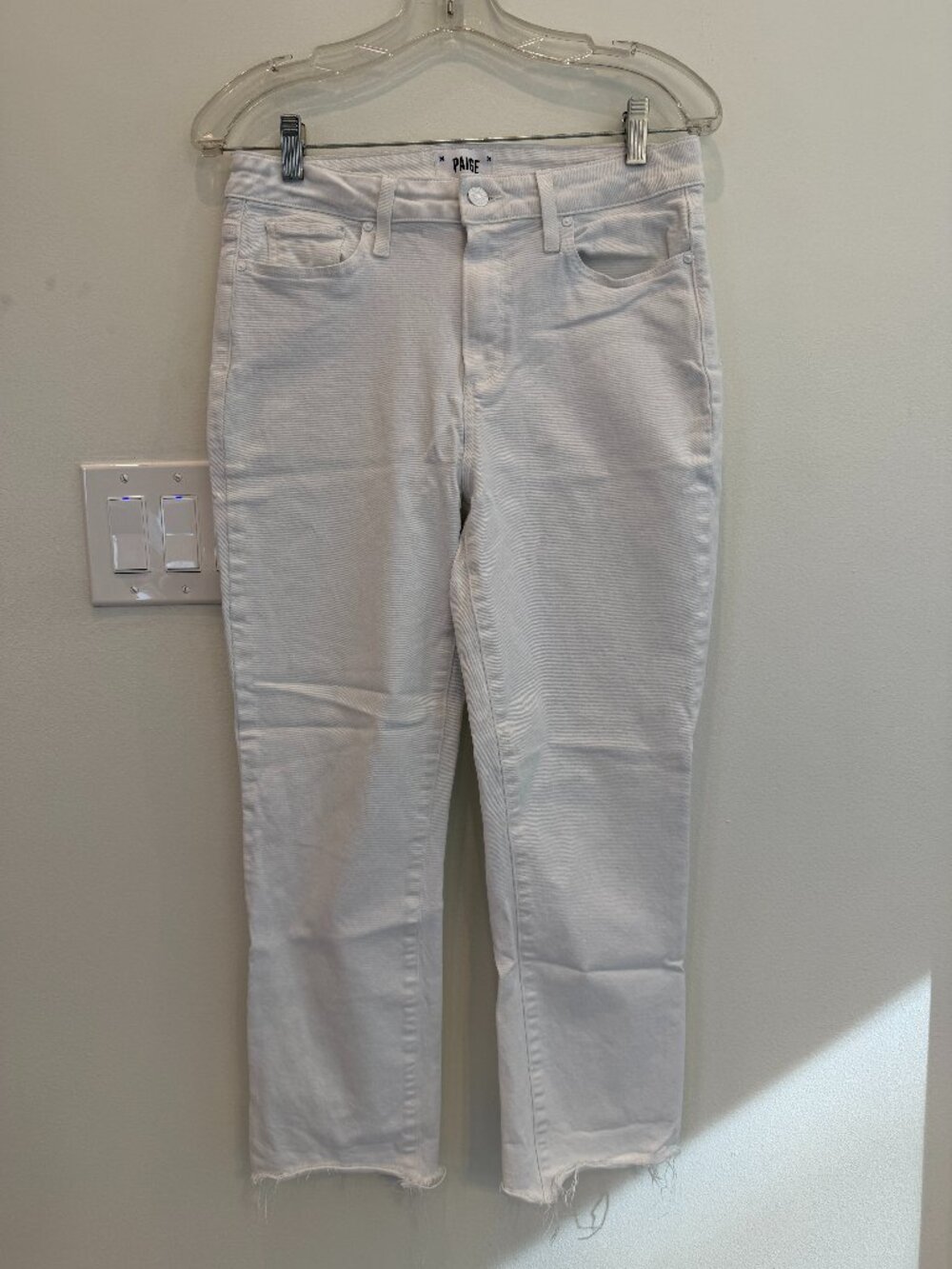 Paige White Denim Jeans